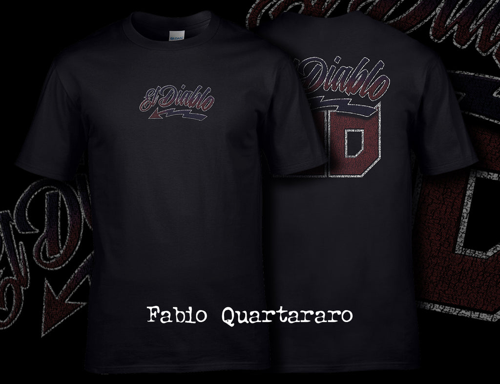 Fabio Quartararo Vintage T Shirt Front and Back Print 01