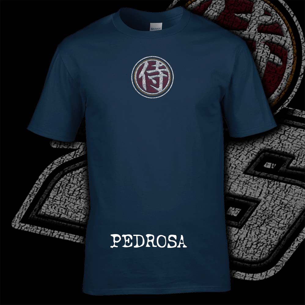 Dani Pedrosa Vintage T Shirt Front and Back Print 01