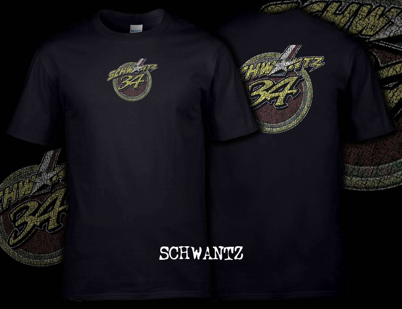 Kevin Schwantz Vintage T Shirt Front and Back Print 01