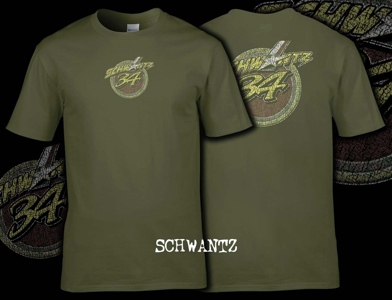 Kevin Schwantz Vintage T Shirt Front and Back Print 01