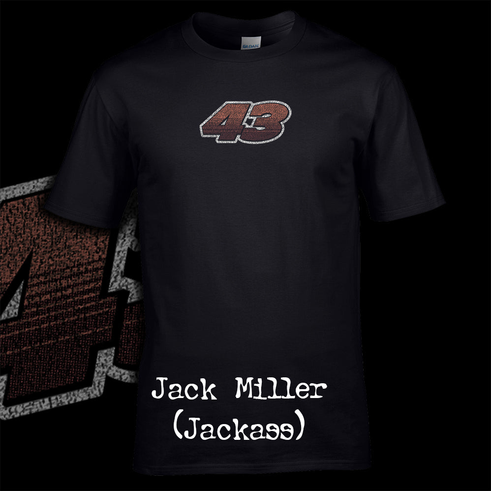 Jack Miller 'Jackass' Vintage T Shirt Front and Back Print 01