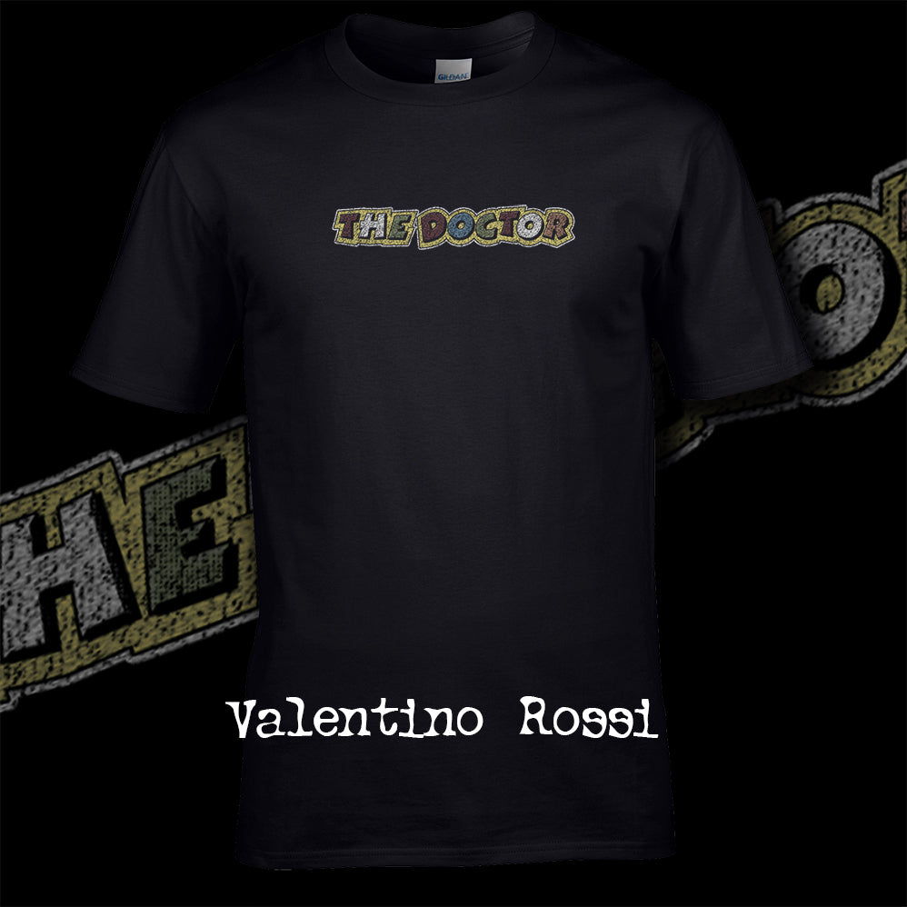 Valentino Rossi Vintage T Shirt Front and Back Print 01