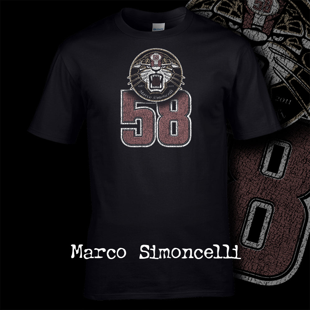 Marco Simoncelli Vintage T Shirt 01
