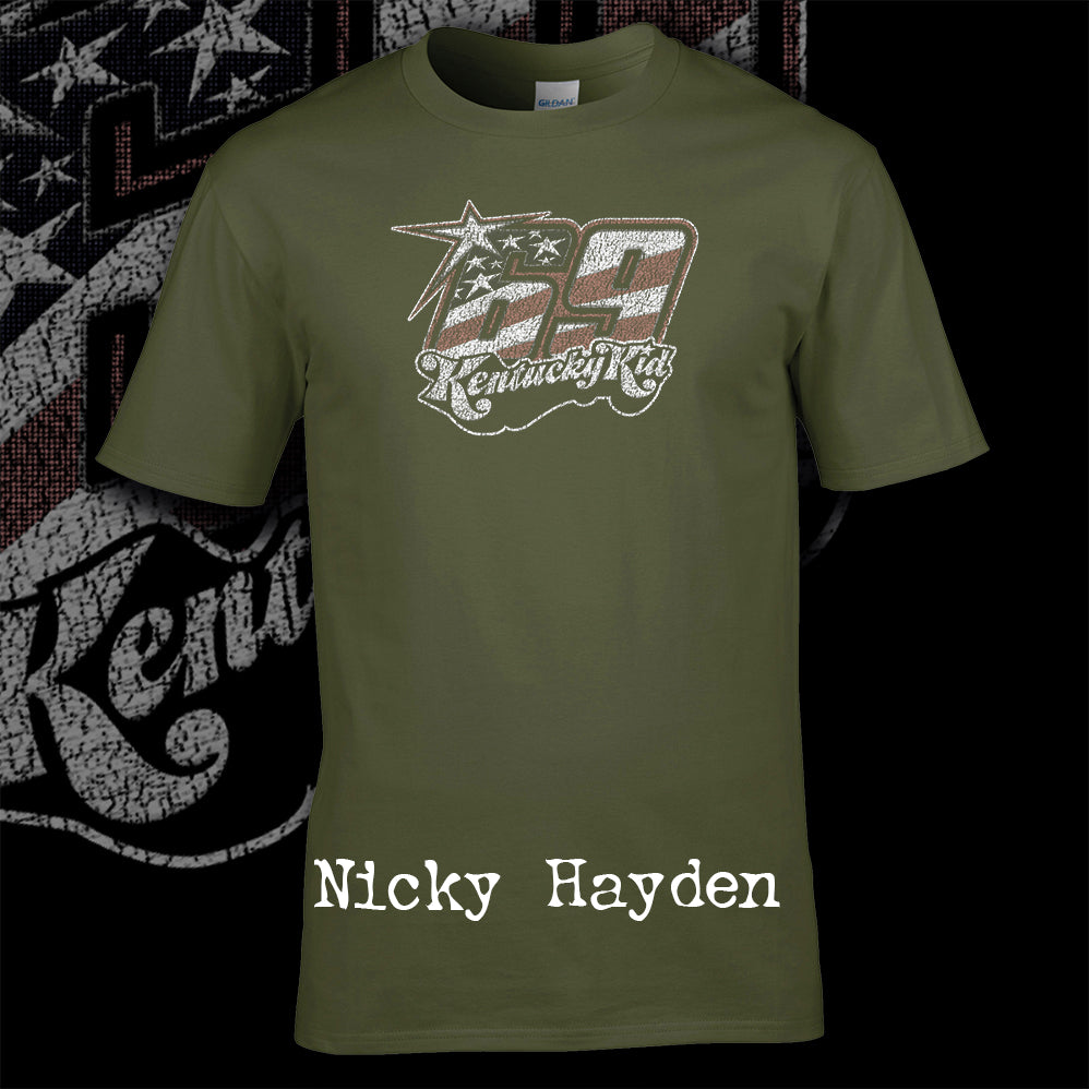 Nicky Hayden Vintage T Shirt 01