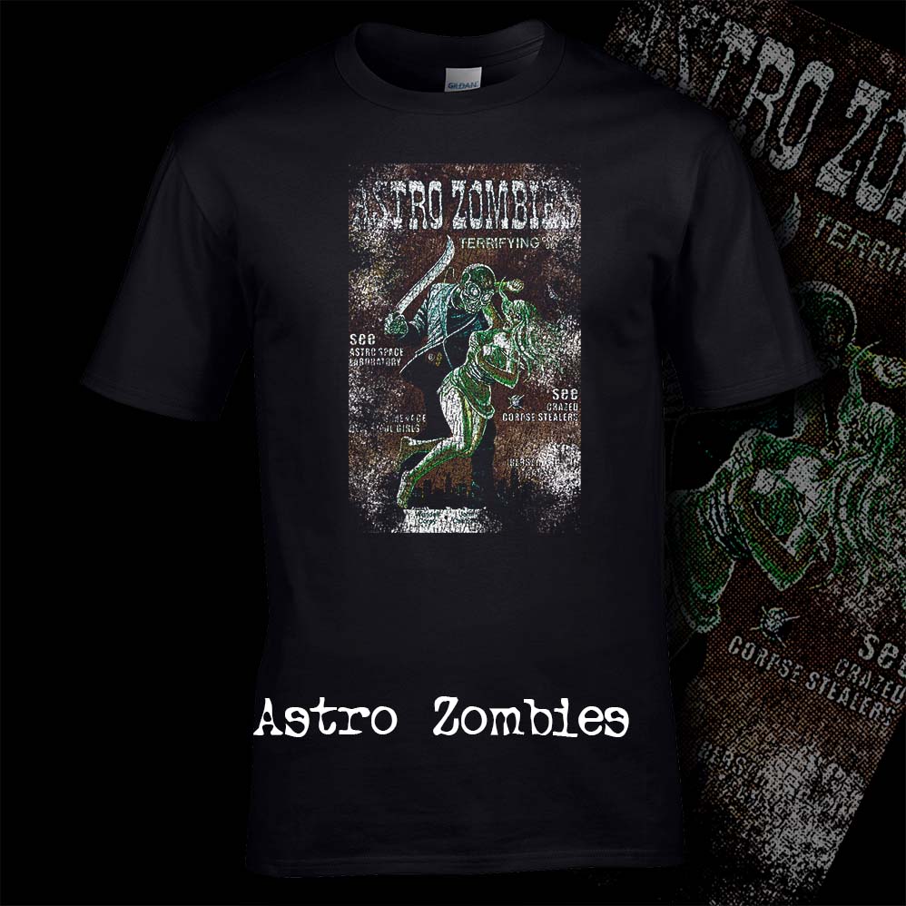 Astro Zombies Vintage T Shirt 01