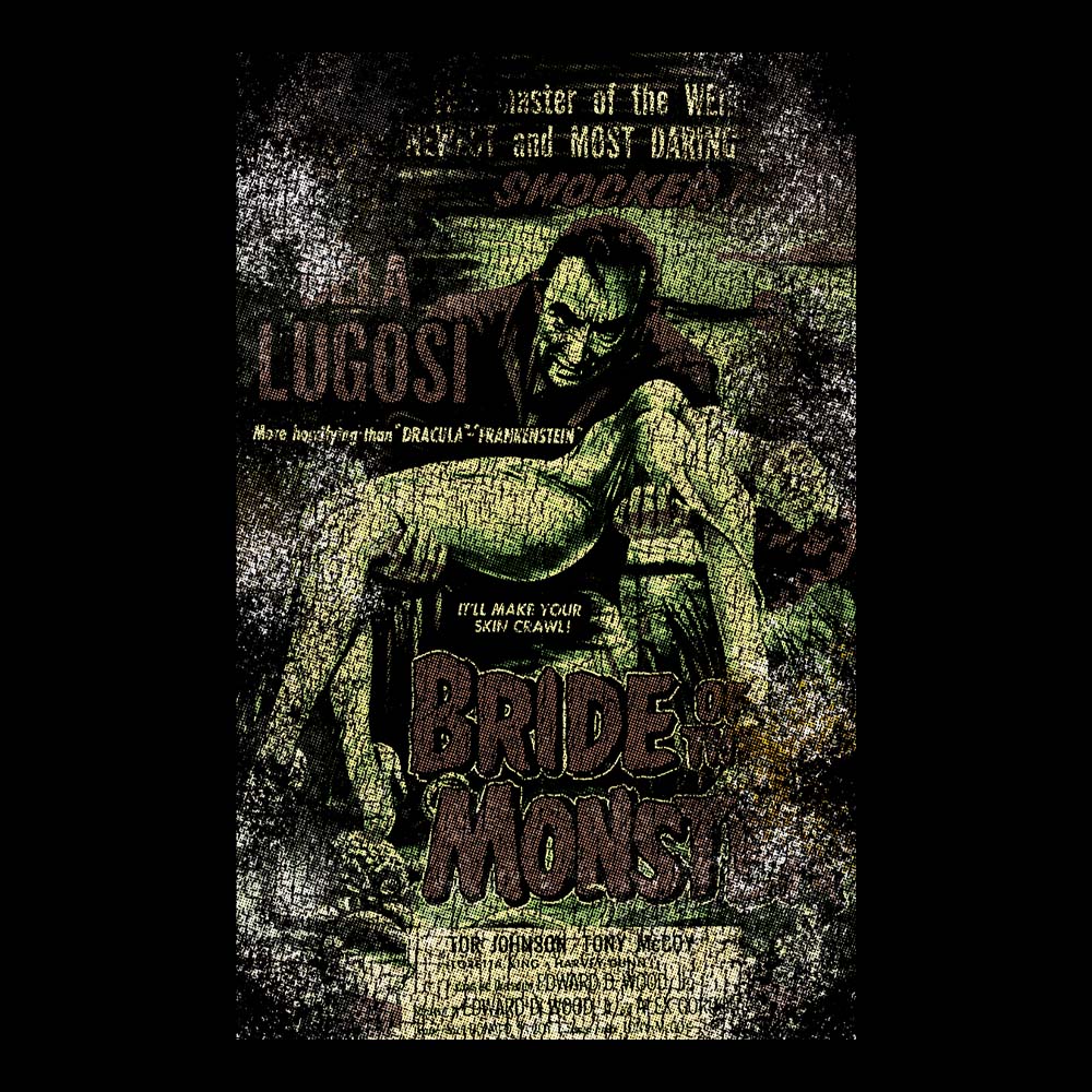 Bride of the Monster Vintage T Shirt