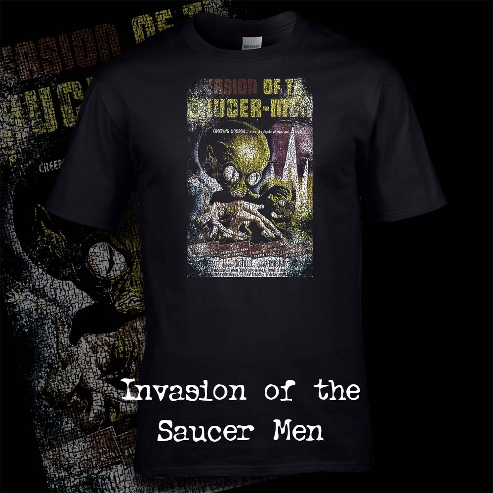 'Invasion of the Saucer Men' Vintage T Shirt